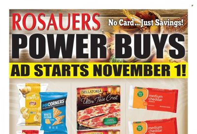 Rosauers (ID, MT, OR, WA) Weekly Ad Flyer Specials November 1 to November 28, 2023
