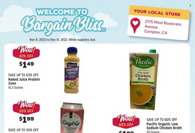 Grocery Outlet (CA, ID, OR, PA, WA) Weekly Ad Flyer Specials November 8 to November 14, 2023