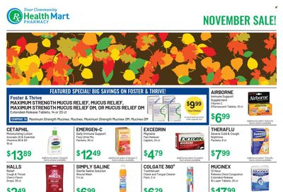 Health Mart Weekly Ad Flyer Specials November 1 to November 30, 2023