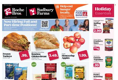 Roche Bros. (MA) Weekly Ad Flyer Specials November 10 to November 16, 2023