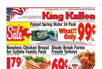 King Kullen (NY) Weekly Ad Flyer Specials November 10 to November 16, 2023