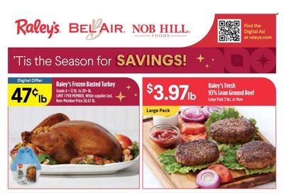 Raley's (CA, NV) Weekly Ad Flyer Specials November 8 to November 14, 2023