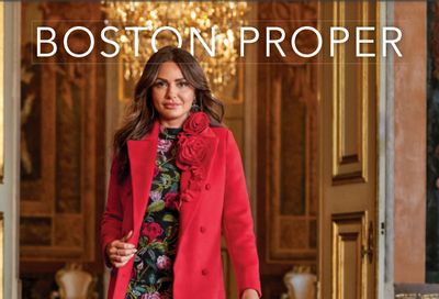 Boston Proper Weekly Ad Flyer Specials November 2 to December 9, 2023