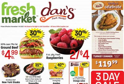 Fresh Market (UT) Weekly Ad Flyer Specials November 1 to November 14, 2023