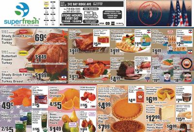 Super Fresh (NY) Weekly Ad Flyer Specials November 10 to November 16, 2023
