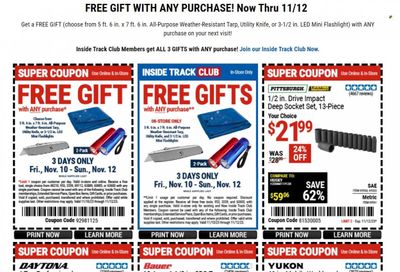 Harbor Freight Weekly Ad Flyer Specials November 11 to November 12, 2023