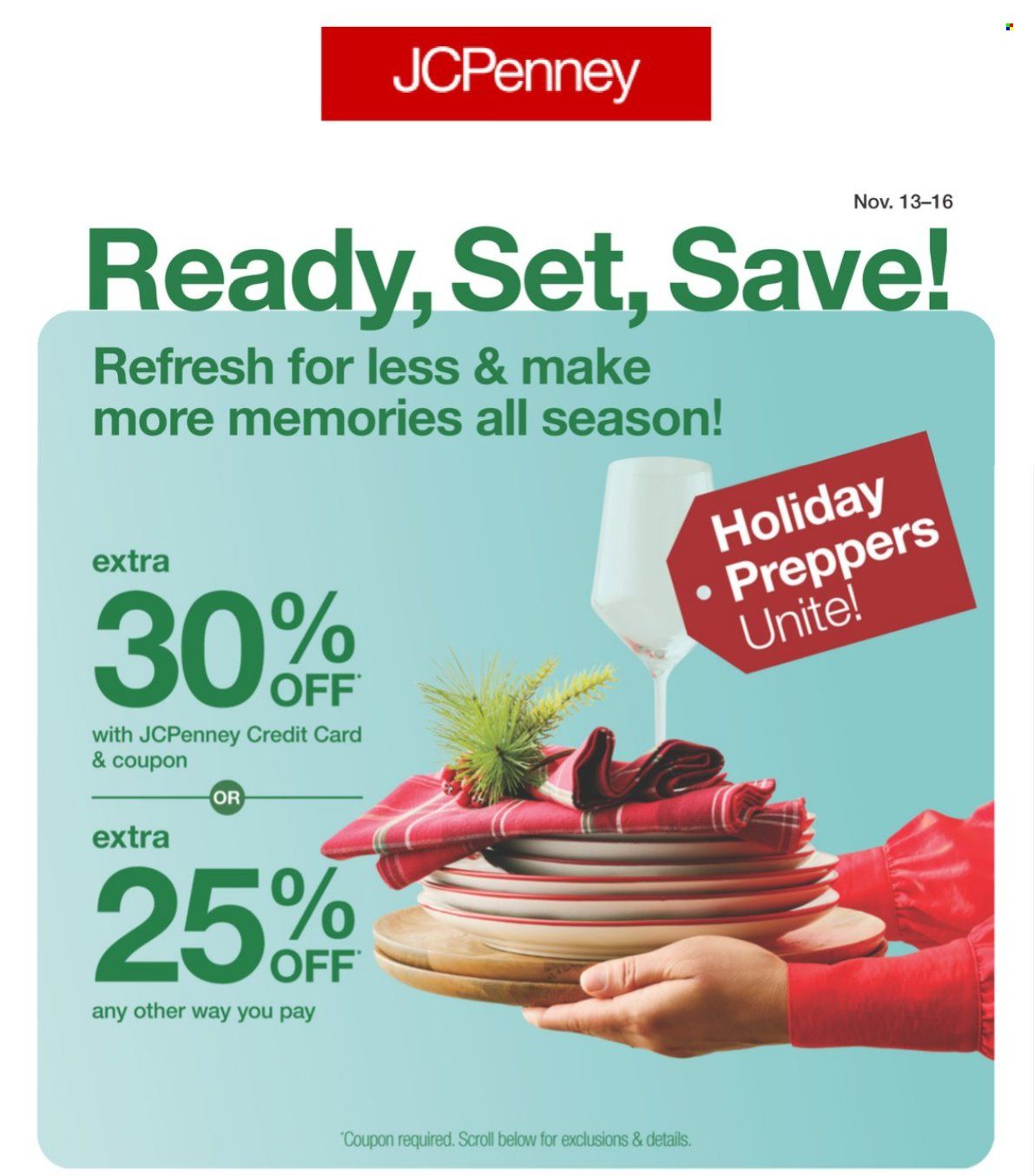 Jcpenney Weekly Ad Flyer Specials November 13 To November 16 2023