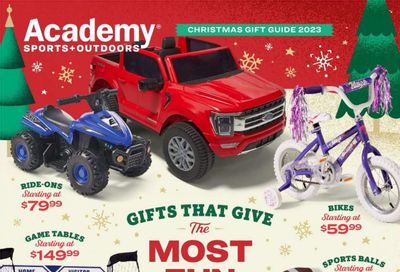 Academy Sports + Outdoors Weekly Ad Flyer Specials October 30 to December 24, 2023