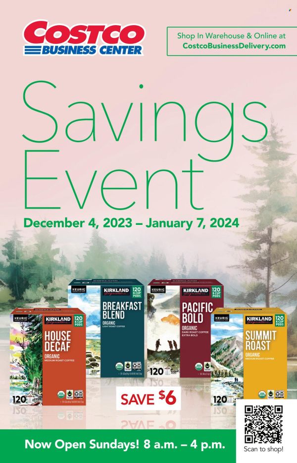 Costco Weekly Ad Flyer Specials December 4 to January 7, 2024