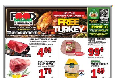 Food Bazaar (CT, NJ, NY) Weekly Ad Flyer Specials November 16 to November 23, 2023