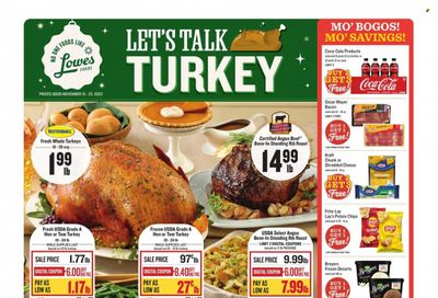 Lowes Foods (NC, SC) Weekly Ad Flyer Specials November 15 to November 23, 2023