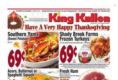 King Kullen (NY) Weekly Ad Flyer Specials November 17 to November 23, 2023
