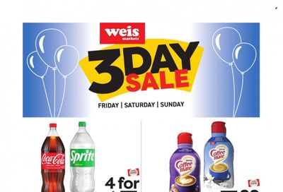 Weis (MD, NY, PA) Weekly Ad Flyer Specials November 17 to November 19, 2023