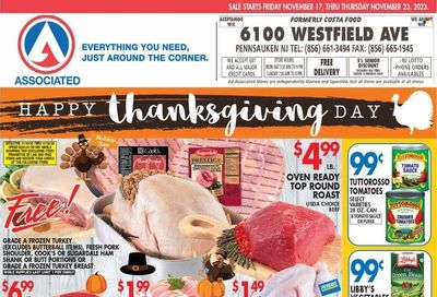 Associated Supermarkets (NY) Weekly Ad Flyer Specials November 17 to November 23, 2023