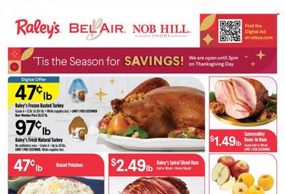 Raley's (CA, NV) Weekly Ad Flyer Specials November 15 to November 23, 2023