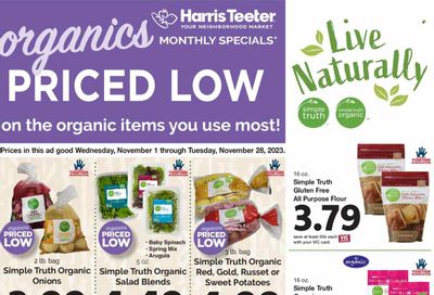 Harris Teeter Weekly Ad Flyer Specials November 1 to November 28, 2023