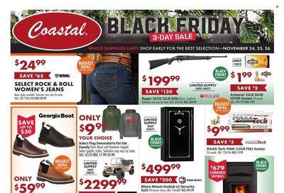 Coastal Farm & Ranch Weekly Ad Flyer Specials November 24 to November 26, 2023