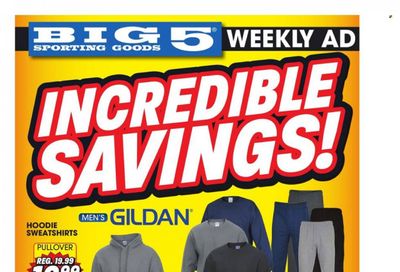 Big 5 (AZ, CA, CO, ID, NM, OR, UT, WA) Weekly Ad Flyer Specials November 20 to November 26, 2023