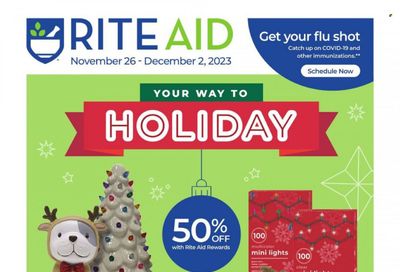 RITE AID Weekly Ad Flyer Specials November 26 to December 2, 2023