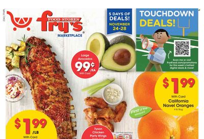 Fry’s (AZ) Weekly Ad Flyer Specials November 24 to November 28, 2023