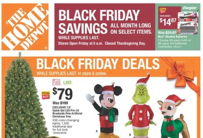 The Home Depot Weekly Ad Flyer Specials November 23 to November 29, 2023
