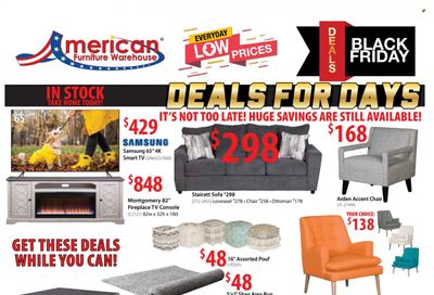 American Furniture Warehouse (AZ, CO, TX) Weekly Ad Flyer Specials November 26 to December 3, 2023 American Furniture Warehouse (AZ, CO, TX) Weekly Ad Flyer Specials November 26 to December 3, 2023