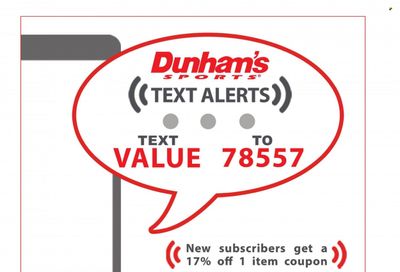 Dunham's Sports (IL) Weekly Ad Flyer Specials November 25 to November 30, 2023