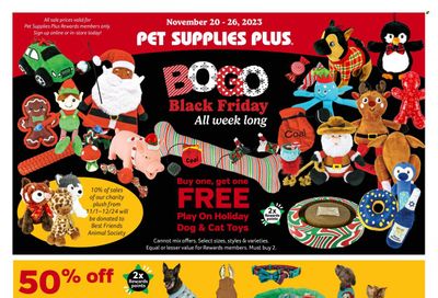 Pet Supplies Plus Weekly Ad Flyer Specials November 20 to November 26, 2023