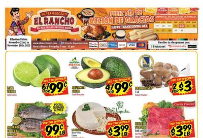 El Rancho (TX) Weekly Ad Flyer Specials November 22 to November 28, 2023