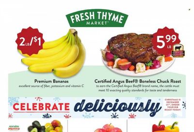 Fresh Thyme Weekly Ad Flyer Specials November 24 to November 28, 2023
