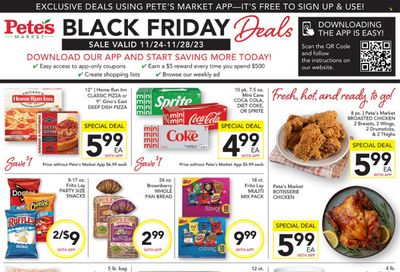 Pete's Fresh Market (IL) Weekly Ad Flyer Specials November 24 to November 28, 2023