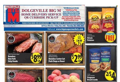 Big M (NY, PA) Weekly Ad Flyer Specials November 24 to November 30, 2023 Big M (NY, PA) Weekly Ad Flyer Specials November 24 to November 30, 2023