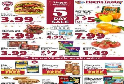 Harris Teeter Weekly Ad Flyer Specials November 24 to November 28, 2023