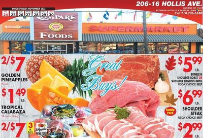 Compare Foods (NY) Weekly Ad Flyer Specials November 24 to November 30, 2023