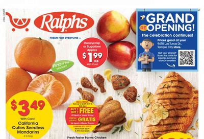 Ralphs (CA) Weekly Ad Flyer Specials November 29 to December 5, 2023