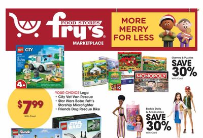 Fry’s (AZ) Weekly Ad Flyer Specials November 29 to December 5, 2023 Fry’s (AZ) Weekly Ad Flyer Specials November 29 to December 5, 2023