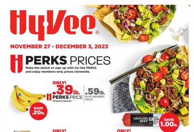 Hy-Vee (IA) Weekly Ad Flyer Specials November 27 to December 3, 2023