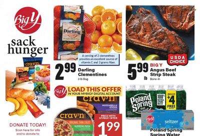Big Y (MA) Weekly Ad Flyer Specials November 30 to December 6, 2023