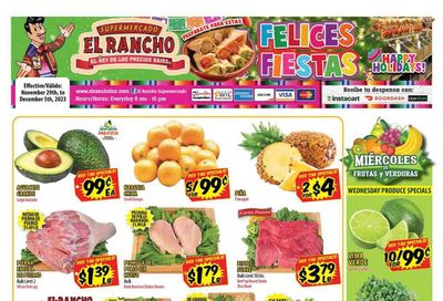 El Rancho (TX) Weekly Ad Flyer Specials November 29 to December 5, 2023