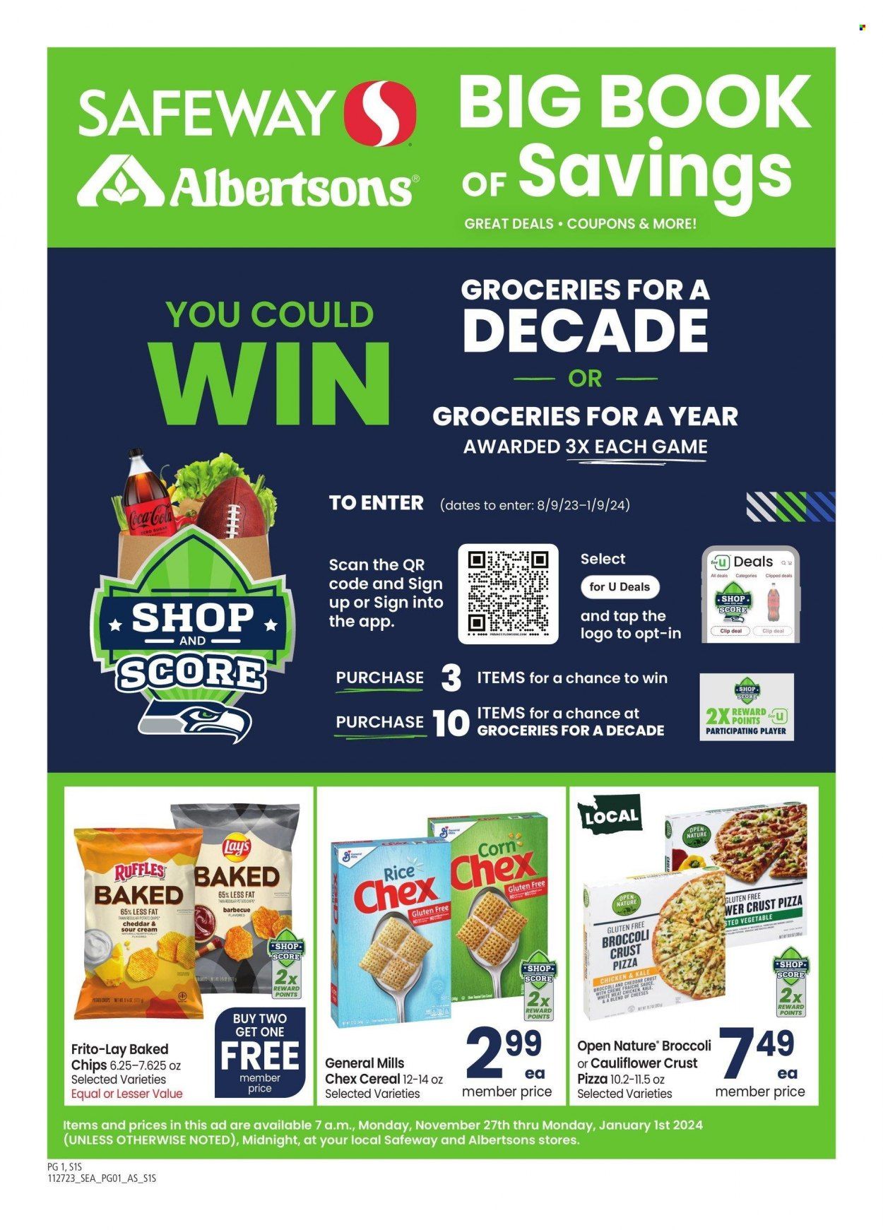 Safeway (WA) Weekly Ad Flyer Specials November 27 to January 1, 2024