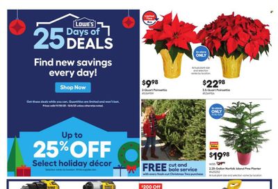 Lowe's Weekly Ad Flyer Specials November 30 to December 6, 2023 Lowe's Weekly Ad Flyer Specials November 30 to December 6, 2023