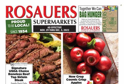 Rosauers (ID, MT, OR, WA) Weekly Ad Flyer Specials November 29 to December 5, 2023