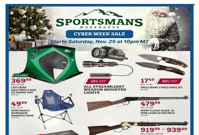 Sportsman's Warehouse Weekly Ad Flyer Specials November 25 to November 30, 2023
