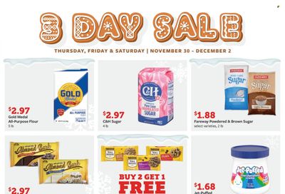 Fareway (IA) Weekly Ad Flyer Specials November 30 to December 2, 2023
