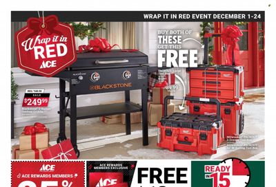 ACE Hardware Weekly Ad Flyer Specials December 1 to December 24, 2023