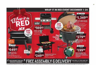 ACE Hardware Weekly Ad Flyer Specials December 1 to December 24, 2023