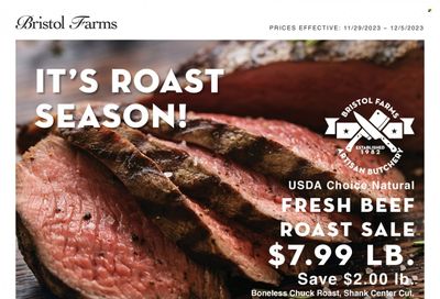 Bristol Farms (CA) Weekly Ad Flyer Specials November 29 to December 5, 2023