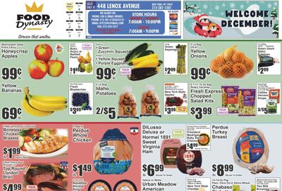 Food Dynasty (NY) Weekly Ad Flyer Specials December 1 to December 7, 2023