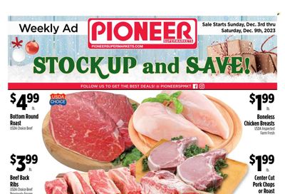 Pioneer Supermarkets (NJ, NY) Weekly Ad Flyer Specials December 3 to December 9, 2023 Pioneer Supermarkets (NJ, NY) Weekly Ad Flyer Specials December 3 to December 9, 2023