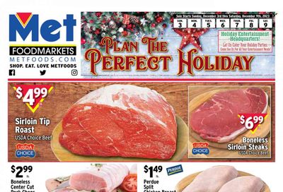 Met Foodmarkets Weekly Ad Flyer Specials December 3 to December 9, 2023